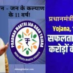 PM Jan Dhan Yojana 11 Saal 2025 Update: