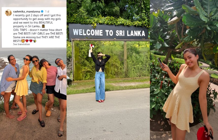 Rashmika Mandanna Sri Lanka Vacation 3 Viral Pics: